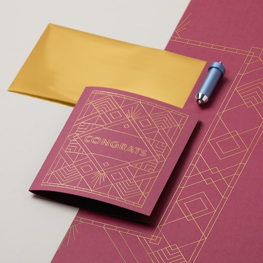Cricut® 4" x 6" Gold Foil Transfer Sheets, 24ct.